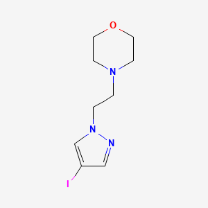 4-(2-(4-Iodo-1H-pyrazol-1-yl)ethyl)morpholine