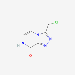 3-(Chloromethyl)-[1,2,4]triazolo[4,3-a]pyrazin-8(7H)-one