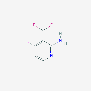 3-(Difluoromethyl)-4-iodopyridin-2-amine