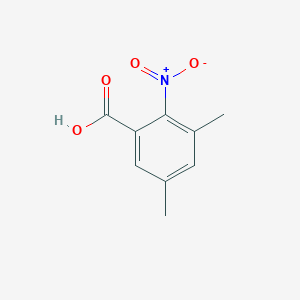 molecular formula C9H9NO4 B2983095 3,5-Dimethyl-2-nitrobenzoic acid CAS No. 52095-18-8