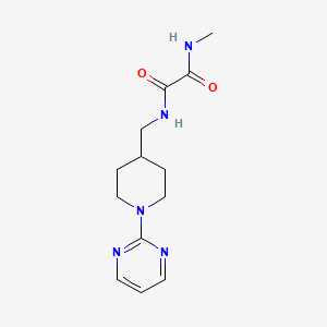N1-methyl-N2-((1-(pyrimidin-2-yl)piperidin-4-yl)methyl)oxalamide