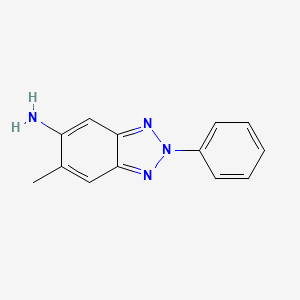 6-Methyl-2-phenylbenzotriazol-5-amine