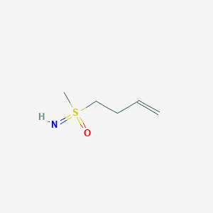 B2983177 But-3-en-1-yl(imino)(methyl)-l6-sulfanone CAS No. 2219375-08-1