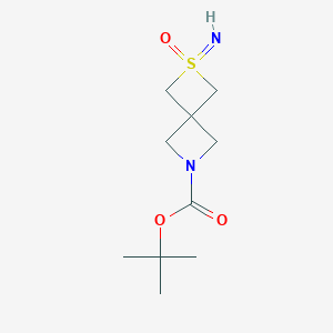 Tert-butyl 2-imino-2-oxo-2lambda6-thia-6-azaspiro[3.3]heptane-6-carboxylate
