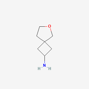 molecular formula C7H13NO B2983347 6-Oxaspiro[3.4]octan-2-amine CAS No. 1374659-21-8
