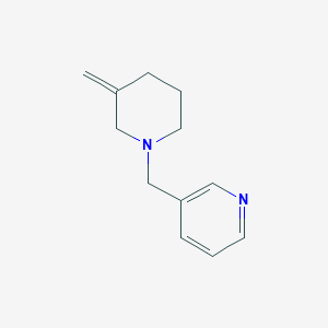 3-((3-Methylenepiperidin-1-yl)methyl)pyridine