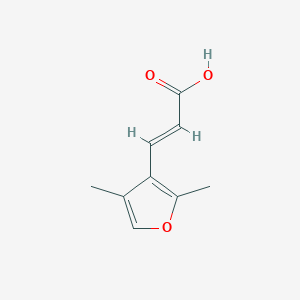 (E)-3-(2,4-Dimethylfuran-3-yl)prop-2-enoic acid