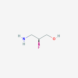 (2S)-3-amino-2-fluoropropan-1-ol