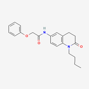 N-(1-butyl-2-oxo-1,2,3,4-tetrahydroquinolin-6-yl)-2-phenoxyacetamide