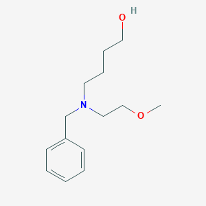 B2983448 4-(Benzyl(2-methoxyethyl)amino)butan-1-ol CAS No. 1852694-86-0