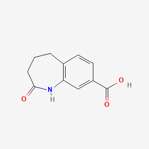2-Oxo-1,3,4,5-tetrahydro-1-benzazepine-8-carboxylic acid