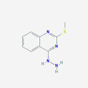 4-Hydrazino-2-(methylsulfanyl)quinazoline
