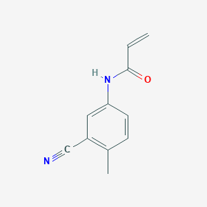 N-(3-Cyano-4-methylphenyl)prop-2-enamide