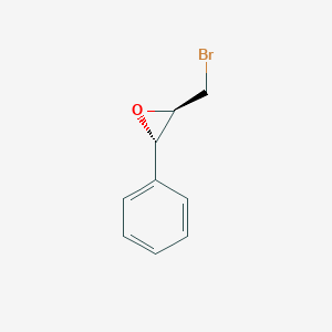 molecular formula C9H9BrO B2983733 (2R,3S)-2-(bromomethyl)-3-phenyloxirane CAS No. 24193-22-4