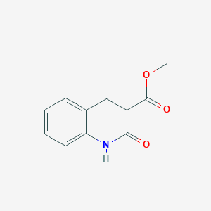 molecular formula C11H11NO3 B2983744 Methyl 2-oxo-1,2,3,4-tetrahydroquinoline-3-carboxylate CAS No. 105404-33-9
