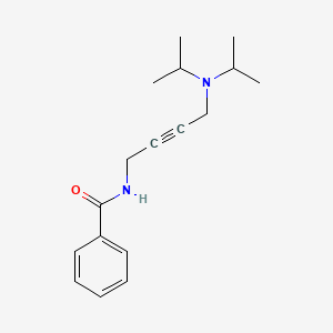 N-(4-(diisopropylamino)but-2-yn-1-yl)benzamide