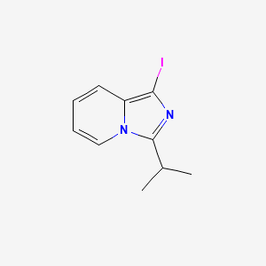 1-Iodo-3-(propan-2-yl)imidazo[1,5-a]pyridine