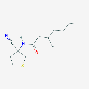 N-(3-cyanothiolan-3-yl)-3-ethylheptanamide