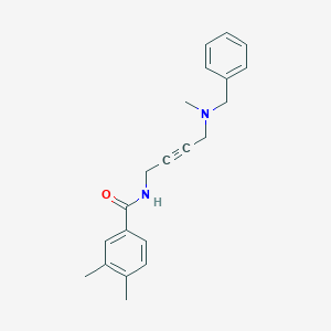 N-(4-(benzyl(methyl)amino)but-2-yn-1-yl)-3,4-dimethylbenzamide