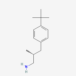 (2R)-3-(4-Tert-butylphenyl)-2-methylpropan-1-amine