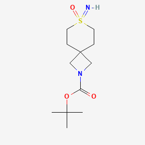 Tert-butyl 7-imino-7-oxo-7lambda6-thia-2-azaspiro[3.5]nonane-2-carboxylate