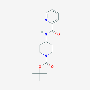 molecular formula C16H23N3O3 B2984151 tert-Butyl 4-(picolinamido)piperidine-1-carboxylate CAS No. 191087-18-0