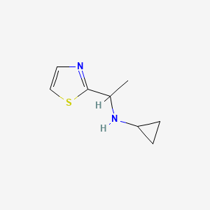 N-(1-(Thiazol-2-yl)ethyl)cyclopropanamine