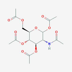 molecular formula C16H23NO10 B029845 alpha-D-Glucosamine pentaacetate CAS No. 7784-54-5