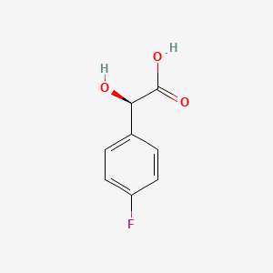 molecular formula C8H7FO3 B2984557 (r)-4-Fluoromandelic acid CAS No. 32222-45-0; 395-33-5