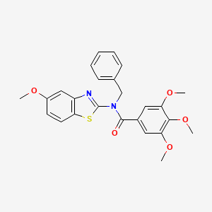 N-benzyl-3,4,5-trimethoxy-N-(5-methoxybenzo[d]thiazol-2-yl)benzamide