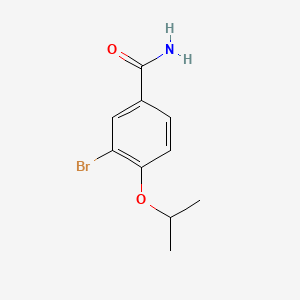 3-Bromo-4-isopropoxybenzamide