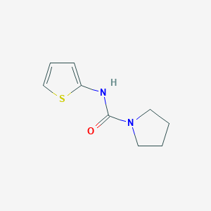 N-(thiophen-2-yl)pyrrolidine-1-carboxamide