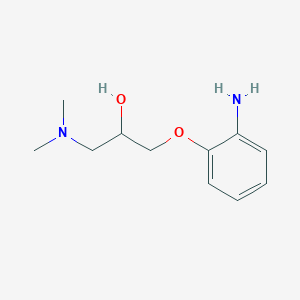 2-[3-(Dimethylamino)-2-hydroxypropoxy]aniline
