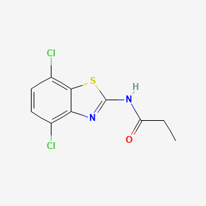 N-(4,7-dichlorobenzo[d]thiazol-2-yl)propionamide