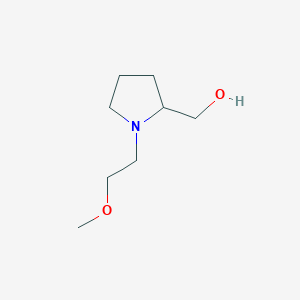 [1-(2-Methoxyethyl)pyrrolidin-2-yl]methanol