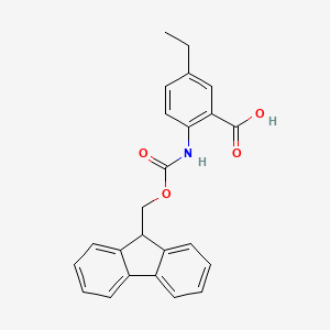 5-ethyl-2-{[(9H-fluoren-9-ylmethoxy)carbonyl]amino}benzoic acid