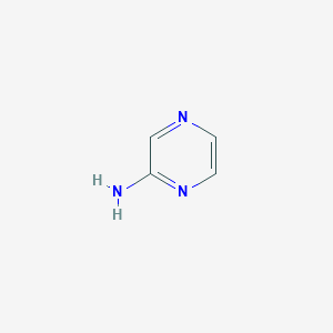 molecular formula C4H5N3 B029847 Aminopyrazine CAS No. 5049-61-6