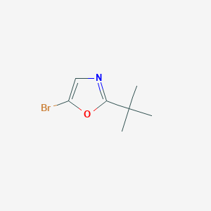 5-Bromo-2-tert-butyl-1,3-oxazole