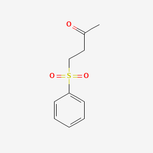 molecular formula C10H12O3S B2984766 4-(Phenylsulfonyl)-2-butanone CAS No. 24731-39-3