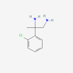 2-(2-Chlorophenyl)propane-1,2-diamine