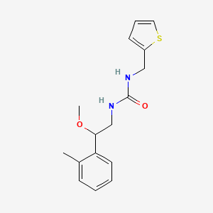 1-(2-Methoxy-2-(o-tolyl)ethyl)-3-(thiophen-2-ylmethyl)urea