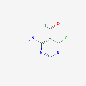 4-Chloro-6-(dimethylamino)pyrimidine-5-carbaldehyde