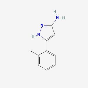 3-Amino-5-(2-methylphenyl)-1H-pyrazole