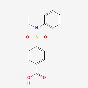 4-[Ethyl(phenyl)sulfamoyl]benzoic acid