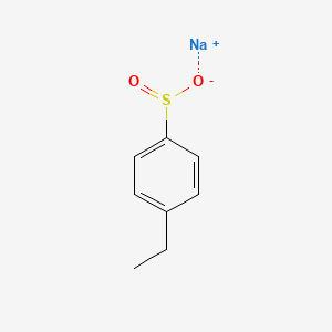 molecular formula C8H9NaO2S B2985130 Sodium 4-ethylbenzenesulfinate CAS No. 89520-66-1
