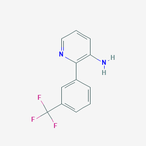 2-[3-(Trifluoromethyl)phenyl]pyridin-3-amine