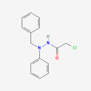 molecular formula C15H15ClN2O B2985231 N'-benzyl-2-chloro-N'-phenylacetohydrazide CAS No. 854357-31-6