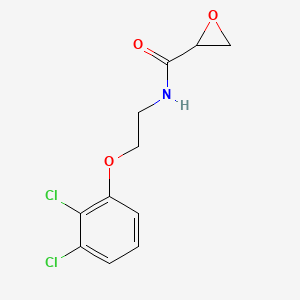 N-[2-(2,3-Dichlorophenoxy)ethyl]oxirane-2-carboxamide