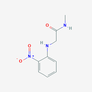 N-methyl-2-[(2-nitrophenyl)amino]acetamide