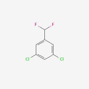 molecular formula C7H4Cl2F2 B2985275 1,3-Dichloro-5-(difluoromethyl)benzene CAS No. 52126-12-2